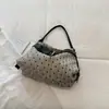 Bolso de mujer de gran capacidad 2026 nuevo bolso de hombro casual de lunares y rayas, elegante, único, ligero, mochila de moda