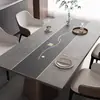 Mantel individual de mesa de comedor de lujo ligero y de alta gama, modelo nuevo 2026, impermeable, a prueba de aceite, resistente al calor, lavable, protector de mesa, mantel