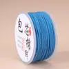 Hilo de Algodón Retorcido Tipo C 1.8mm 12m Hilo Resistente para Tejer a Mano Cordón para Pulsera Collar Materiales DIY para Manualidades
