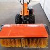 Barrenieve de Alta Potencia Empuje Manual Gasolina Quitanieve Tipo Cepillo de Rodillo Pala para Nieve Equipo Autopropulsado Empujador de Nieve