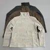 Suéter de Gola Alta Listrado Retrô com Pele de Coelho Sintética para Mulheres, Camisa Básica Versátil de Manga Longa Emagrecedora, Top Quente para Outono e Inverno, Casual