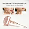 Dispositivo de Masaje de Puntos de Acupuntura Rodillo de Cuarzo Rosa Natural Rodillo Facial de Microneedling Dispositivo de Puntos de Acupuntura Fundición a Presión de Precisión Masaje Multiefecto