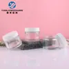 Em Estoque Pote de Creme Transparente 100g, Pote para Creme Facial, Pote para Creme para os Olhos, Pote de Vidro Vazio, Frascos Dosadores Cosméticos no Atacado