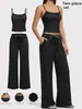 Conjunto de Ropa de Yoga de Lunares Transfronterizo Nuevo 2026 para Mujer, Casual para Exteriores y para el Trabajo Diario, En Stock Venta al por Mayor de Fábrica de Ropa de Yoga