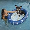 Boia inflável de PVC personalizada para piscina, cama flutuante para cachorro e filhote, animal de estimação grande, cachorro, gato, piscina flutuante