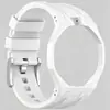 Adecuado para Reloj de Bolsillo Swatch Ap Co-Branded Royal Pop Correa y Caja de Silicona Integradas Anticaídas