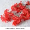 Flores Artificiales Temáticas Borgoña, Decoración de Boda y Hotel, Arreglo Floral de Guía, Flores Artificiales de Rosa, Decoración del Hogar y Anfitrión