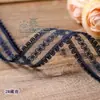 Cinta Coreana de Malla Hueca Cinturón DIY Collar Collar Pulsera Accesorios para el Cabello Cinta con Borde Ondulado Cinta de Hilo de Nieve