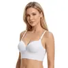 Lencería para Mujer, Sujetador Push-Up para Pechos Pequeños, Sin Aros, Delgado y Transpirable, Recoge los Lados del Pecho, Previene la Flacidez, Hace que los Pechos Pequeños luzcan Más Grandes