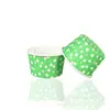 Venta caliente patrón opcional vaso enrollable vaso para magdalenas vaso de papel para pastel