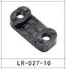 Espaçamento entre Furos 14-15mm Plástico Placa de Crimpage Curva Nylon Fivela de Crimpage de Uma Palavra Protege Plástico Linha de Fixação de Fio Cartão