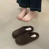 Primer Encuentro Temporada Suela Gruesa Más Terciopelo Zapatos Birkenstock Slip-on Pantuflas de Piel Ropa de Exterior para Mujer Nueva Temporada Otoño/Invierno 2026 Birkenstock para Mujer