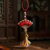 Broche Amuleto de Éxito Estilo Chino Tradicional, Broche de Seguridad Anti-Estrés, Colgante de Paz Antiguo Chapado en Oro, Regalo