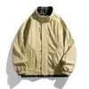 Chaqueta de hombre de moda 2026 nuevo modelo para primavera y otoño, chaqueta casual americana versátil de corte holgado con cuello alto, a la moda y artística