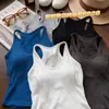 Nuevo chaleco térmico liso de otoño e invierno, diseño de espalda cruzada con sujetador incorporado, adecuado para usar en capas o como prenda exterior