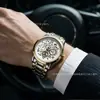 Relógio Masculino Cruz Simples Bonito Moderno Moda Relógio de Quartzo Masculino Esqueleto Mecânico Relógio de Pulso Business Atacado de Fábrica