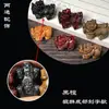 Productos para el Hogar Sándalo Accesorios Pequeños Talla en Madera Estéreo Pixiu Piezas DIY Bidireccionales Accesorios Accesorios de Cuentas Joyería