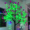 Suministro de Ventas Directas de Fábrica Luces de Paisaje Luces LED de Árbol Lila Hojas Verdes Flor Lila Rosa Árbol de Hoja de Ciprés LED