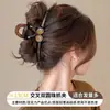 Pinza de acetato estilo coreano 2026 modelo nuevo para el pelo, elegante y exquisita, pinza de tiburón grande para cabello grueso