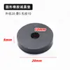 Almohadilla Redonda de Goma Ventilador Aire Acondicionado Amortiguador de Golpes A prueba de Golpes Junta Tornillo Junta Aislante de Sonido Acolchado Goma Amortiguador Bloque de Goma