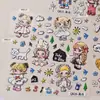 Nuevo modelo de la popular pegatina "Hermana Melancólica", decoración de gelatina de dibujos animados, alto valor estético, DIY para agendas, teléfonos móviles y tarjetas traseras de tabletas
