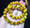 Pulseiras de Pedra Olho de Tigre Sul-Africano Atacado, Contas, Textura Brilhante, Translúcida e Clara, Boutique Versátil para o Dia a Dia, Presentes