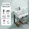 Lavabo Simple de Pared para Apartamento Pequeño de un Solo Seno para Baño Hogareño Mini Lavabo Pequeño Lavabo de Cerámica con Soporte