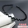 Diadema de moda japonesa y coreana para hombre, no se cae la pintura, diadema deportiva para hombre, para lavarse la cara, sujetar el pelo, onda trasera, diadema de hierro, pasador de pelo, venta al por mayor