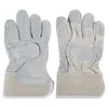 Guantes Protectores Especiales de Piel de Vaca para Soldadura, Engrosados y Reforzados, Antideslizantes y Resistentes al Desgaste, Guantes de Protección Laboral para Soldadura Resistentes a Altas Temperaturas para Soldadores
