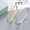 Pulsera de Zirconia AliExpress Amazon Más Vendido Moda Europea y Americana Conjunto de Anillo de Pulsera Clásico Pulsera de Fábrica de Zirconia