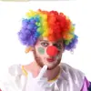 Peluca de payaso cosplay fiesta de máscaras de Halloween festival estudiante peluca colorida pelo de ventilador explosivo
