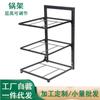 Estante para ollas de múltiples capas montado en el piso para el hogar, estante de almacenamiento para cocina, estante para ollas, gabinete para fregadero multifuncional, estante para ollas