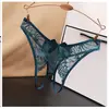 Calcinha Sexy de Renda Peça Única para Mulheres, Totalmente Transparente, Tanga Sedutora, Sem Forro na Virilha, Fácil de Tirar, Estilo Europeu e Americano, T-Back