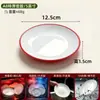 Platos de melamina, platos de plástico de grado comercial para restaurantes, platos redondos para restaurantes de comida rápida, hoteles y buffets, platos de imitación de porcelana ósea