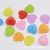 Dulce de imitación fondo plano forma de corazón PVC dulce DIY comida para niños jugar crema funda para teléfono móvil belleza material DIY