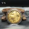 Nuevo Set de Negocios con Monedas Conmemorativas de Lámina de Oro Imitación de los Doce Signos del Zodiaco, Signos del Zodiaco Personalizables con Logo, Regalos Souvenir Coleccionables al por Mayor