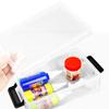 Caja de Almacenamiento para Pinceles de Caligrafía Transparentes y Pinceles para Pintura al Óleo, de Plástico Rectangular para Gouache, Acuarela, Multifuncional para Almacenamiento de Arte