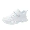 Zapatos Infantiles ABC kami Jinjiang Zapatos Deportivos para Niños Suela Suave Transpirables Zapatos Blancos para Niñas Zapatos de Malla para Baile Callejero para Niños Medianos y Grandes