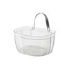 Cesta de almacenamiento para cebolla, jengibre y ajo, cesta de almacenamiento para ajo de cocina, colgante de pared sin perforaciones, rejilla de pared para verduras, jengibre y ajo