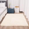 Alfombra con estampado tie-dye de Amazon para dormitorio, sala de estar, estudio, alfombra de poliéster y lana de seda con degradado, disponible en stock.