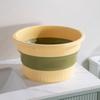 Balde de pé dobrável para uso doméstico engrossado com isolamento térmico Novo balde de pé portátil Bacia de massagem para banho de pés para cuidados de saúde
