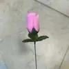 Atacado de fabricante de flores artificiais, rosa única, botão de primavera único flor de seda, flor artificial para decoração de casa, flores artificiais para casamento