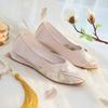Sapatos Bordados Lanting Novo Estilo Chinês Sapatos de Lona Estilo Étnico Sapatos Rasos Estilo Antigo Hanfu