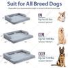 Esponja de Huevo Caliente Perrera para Mascotas Universal Cuatro Estaciones Perrera de Esponja Ondulada Extra Grande para Perros Extraíble y Lavable Resistente a la Suciedad