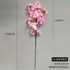 Ramas Artificiales de Flor de Cerezo, Flores de Cerezo de Plástico, Flores Falsas para Arreglos de Piso, Troncos de Árbol para Paisajismo, Flores Decorativas, Al Por Mayor en Stock