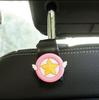 Suministros creativos para automóviles, gancho para el asiento trasero del automóvil, gancho para el asiento trasero del automóvil, gancho pequeño para el automóvil, lindo