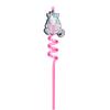 Pajita de Unicornio Pegatina Decorativa para Pajita Suministros para Fiesta Pajita de Bar Niños Americanos Amazon Aliexpress Paquete de Regalo