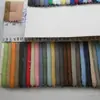 Tejido de Mezclilla Twill Elástico de Poliéster-Algodón, Tejido de Doble Teñido Bicolor Teñido en Hilo, Tejido de Alta Elasticidad Siro-Spun para Pantalones de Moda para Mujer