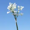 3 Ramilletes Atados a Mano con 62 Flores, Gypsophila Pastoral, Flores Artificiales, Flores Falsas, Exhibición para el Hogar, Estudio de Bodas, Flores Decorativas Pequeñas y Frescas