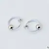 Venta Caliente Color Primavera Clip para Oreja Perforación Falsa con Perlas Pendientes Piercing de Oreja Anillo de Nariz Joyería Accesorios